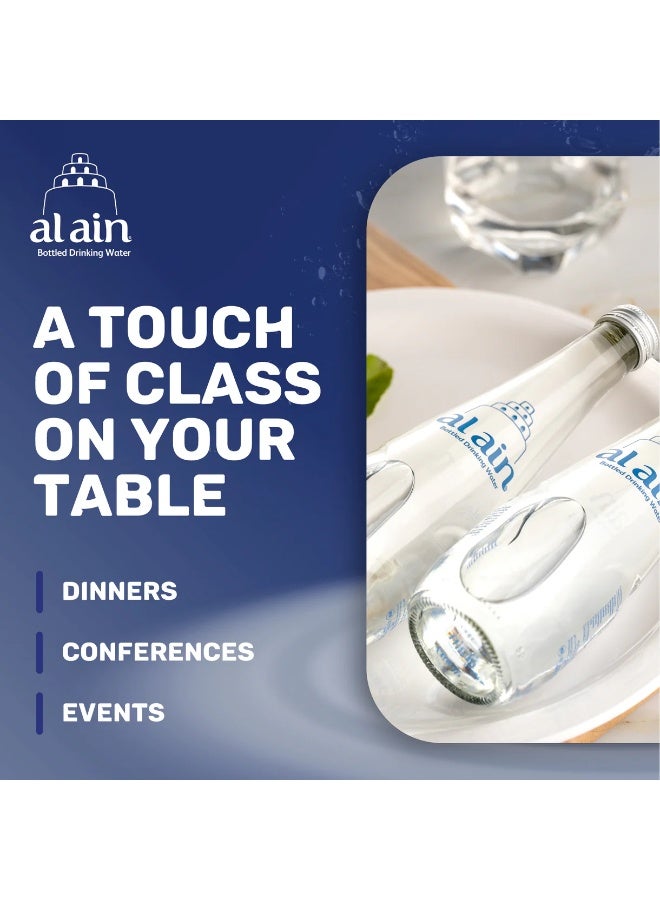 العين زجاجات ماء عيون العين الساكنة 750 مل (قطعة من 6) – مياه معدنية طبيعية فاخرة - Image 2